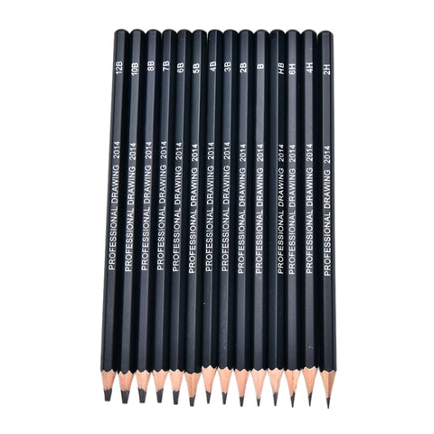 Set di matite per schizzi en grafite per il disegno, Set de crayons