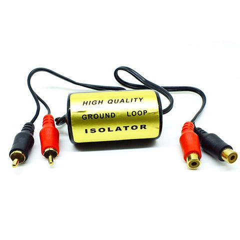 Le filtre audio RCA élimine le filtre audio pour auto qui résout le bruit audio, Filtre audio RCA