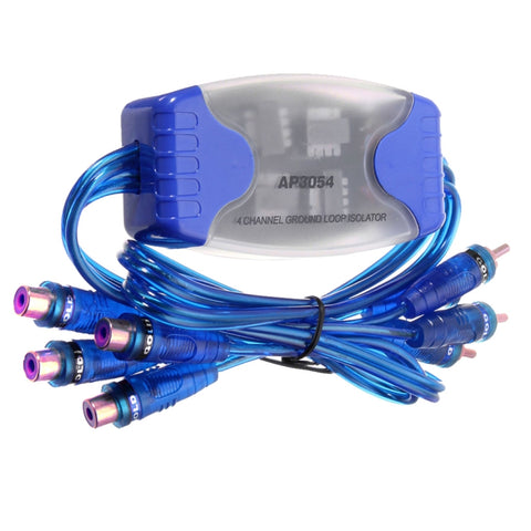 Le filtre audio 4RCA élimine les rumeurs audio pour améliorer le filtre audio de la voiture, 4RCA Audio Filter