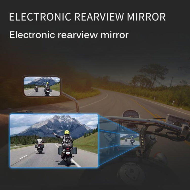 MT35B 1080P Waterproof Motorcycle Recorder with Phone Link