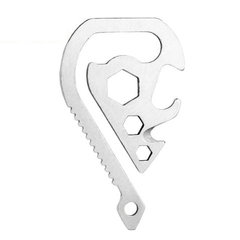 3 pièces extérieur EDC Gadget outil d'urgence multifonction Portachiavi, outil d'urgence EDC