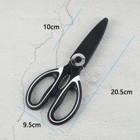 Forbici da cucina da 4 pezzi Forbici multifunzione in acciaio inossidabile per la casa, Ciseaux de cuisine 4 en 1