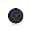 Car Mobile Phone Remote Control Bluetooth Wireless Multimedia Button Remote Control Music Playback Selfie, Silver, Black, Silver With Buckle            ...