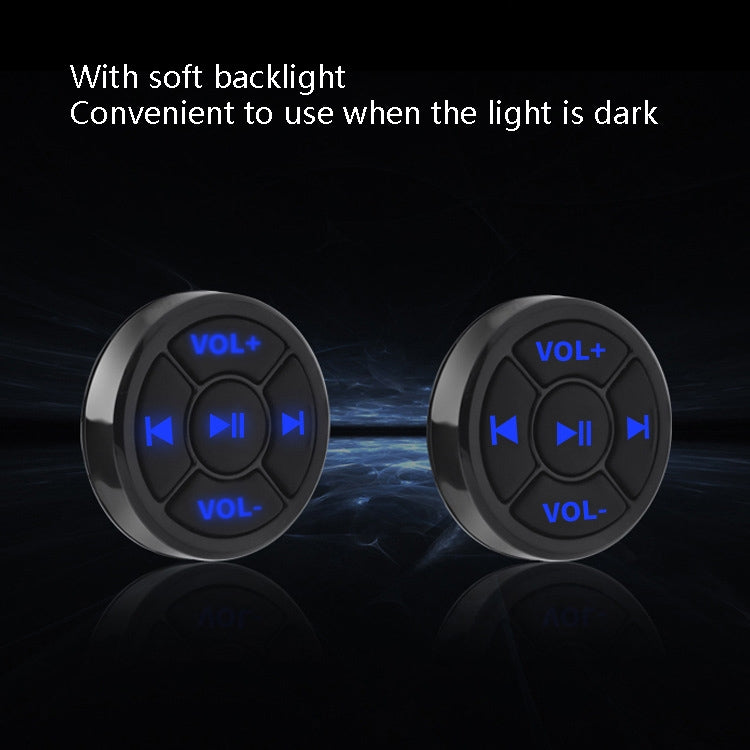Car Mobile Phone Remote Control Bluetooth Wireless Multimedia Button Remote Control Music Playback Selfie, Silver, Black, Silver With Buckle            ...