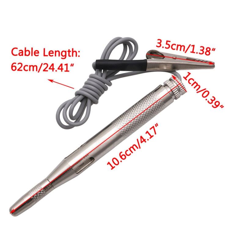 Voltmetro di prova del calibro del tester del circuito del motociclo dell'automobile dell'automobile Luce calda, Motorcycle Circuit Tester