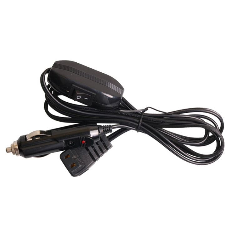 Car Compressor Refrigerator Line 12/24V Semiconductor Refrigerator Power Cord Cigarette Lighter Line, With Switch 1m, With Switch 2m, With Switch 4m    ...