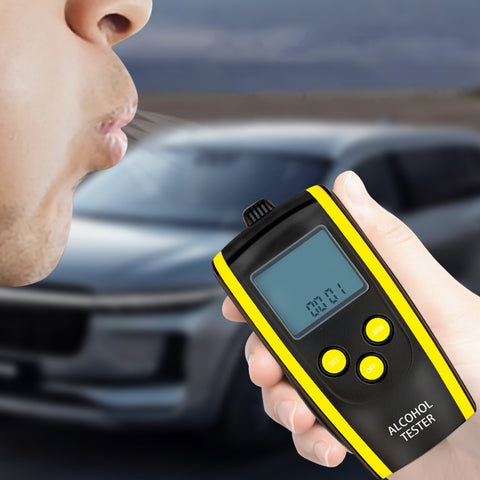 HT-611 Testeur d'alcool Testeur d'alcool respiratoire audio à haute résolution, HT-611