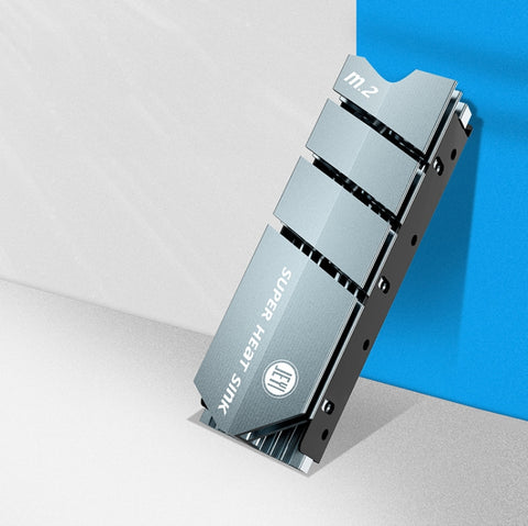 JEYI ColdFish M.2 Dispositivo di raffreddamento per disco rigido senza cuscinetti per NVME/Ngff