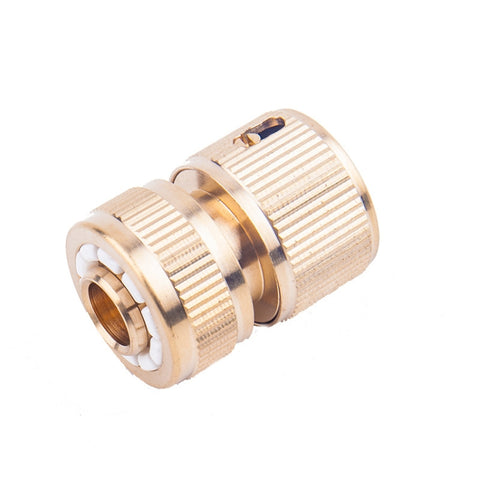 4 pezzi tubo dell'acqua da giardino per lavaggio auto Giunto per acqua a connessione rapida in rame puro, 4pcs Copper