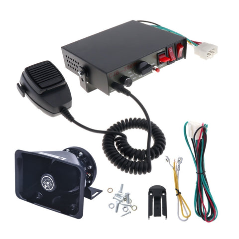 Hôte d'alarme pour voiture de 200 W 12/24 V avec haut-parlant d'alarme pour voiture Shoutlers 9 sons, 9 sons