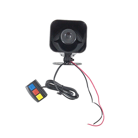 Haut-parlant pour alarme quadrato à trois voix 12V 30W Haut-parlant pour moto et voiture