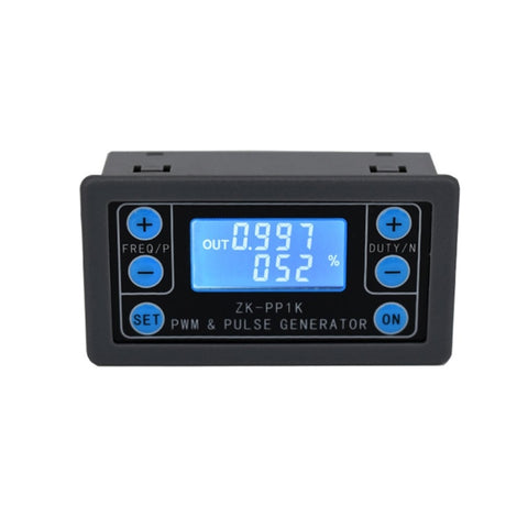 Generatore di segnale PWM ZK-PP1K 1Hz-150KHz Generatore di onda quadra regolabile con ciclo di lavoro della frequenza degli impulsi PWM