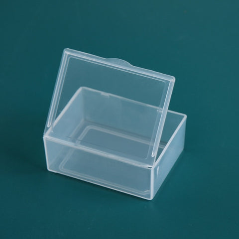 30 pezzi Scatola rettangolare in plastica trasparente PP Scatola universale per parti Hardware Scatola portautensili, 30 PCS