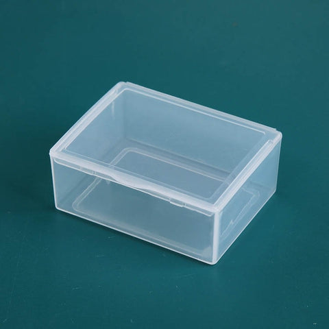 30 pezzi Scatola rettangolare in plastica trasparente PP Scatola universale per parti Hardware Scatola portautensili, 30 PCS