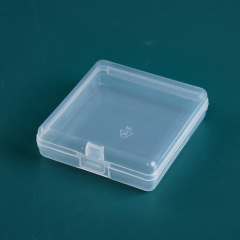 20 pezzi con coperchio scatola di plastica trasparente in PP parti scatola di immagazzinaggio di gioielli, 20 PCS