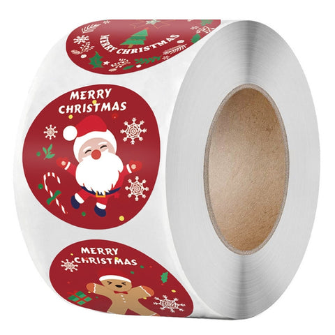 LG-210922-38-006 Etichetta adesiva per adesivi regalo di cartoni animati di Natale, LG-210922-38-006