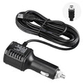 H519 Car Charger Driving Recorder Power Cord Dual USB With Display Charging Line, Specification:, Mini Straight, Mini Right Elbow, Mini Left Elbow      ...
