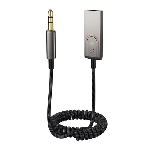 BY301 AUX Car Bluetooth 5.0 Adaptateur Bluetooth pour voiture mobile, BY301