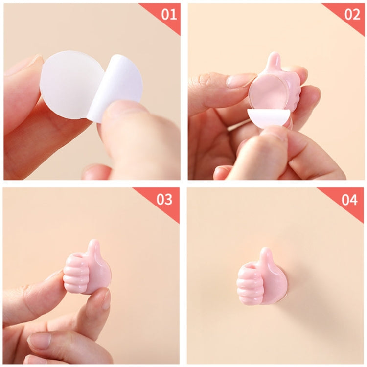 10-Pack Cable Organizer Clips for Household Convenience