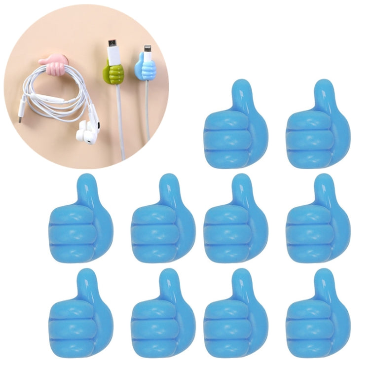 10-Pack Cable Organizer Clips for Household Convenience