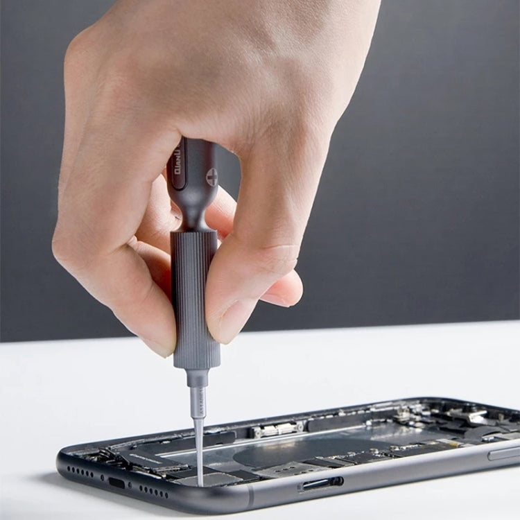Qianli Super Tactile Grip-Type Precision Silent Dual-Bearing Screwdriver, Type A Phillips, Type B Tri-point, Type C Pentalibe, Type  D Pinhead Philips  ...