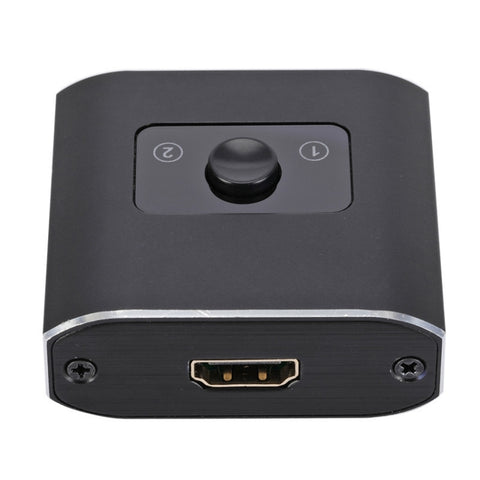 Interruttore HDMI HD da 2 a 1 uscita, 4K 30Hz Black