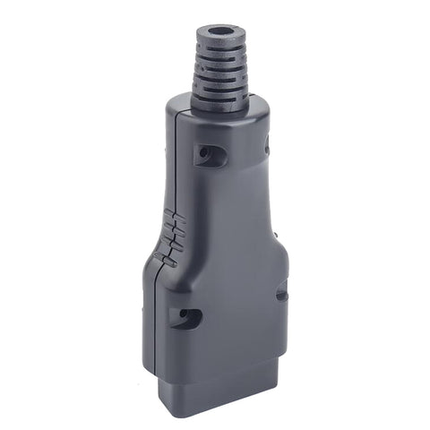 Connecteur d'interface de diagnostic OBD plaqué or pour automobile, interface de diagnostic OBD