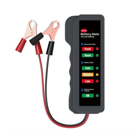 Outil de diagnostic de garantie du testeur de batterie automobile 12V, Clip