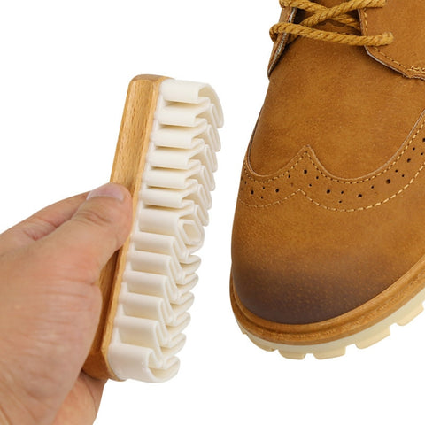 2 pennelli per colla in pelle nabuk scamosciata, Glue Brush