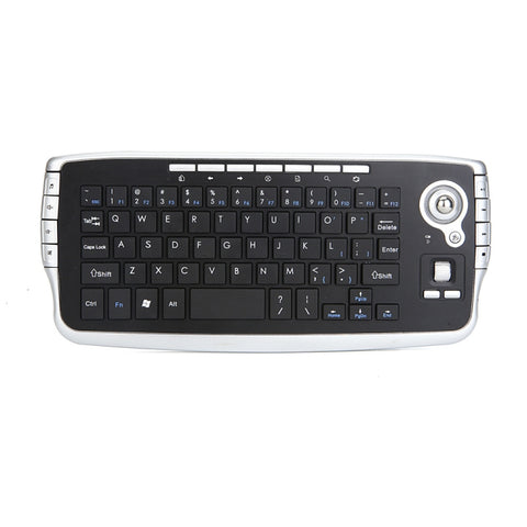 MY-10 2.4G 78 tasti 1200 DPI Mini tastiera trackball wireless Set tastiera e mouse wireless