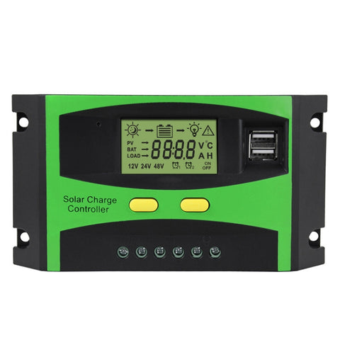 Regolatore del sistema di energia solare con illuminazione intelligente 30A