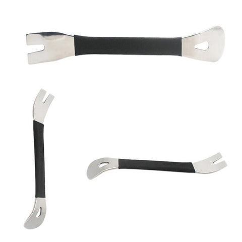 2 pièces pour voiture en acciaio inossidabile avec panneau pour port de navigation audio pied de porche, 2 pièces en acier inoxydable