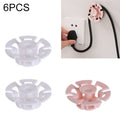 Power Cable Organizer Set - 6 PCS Traceless Hook Winders