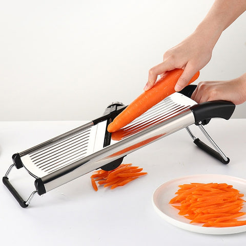 Affettatrice per patate a filo per grattugia per verdure in acciaio inossidabile C320S, Râpe à légumes
