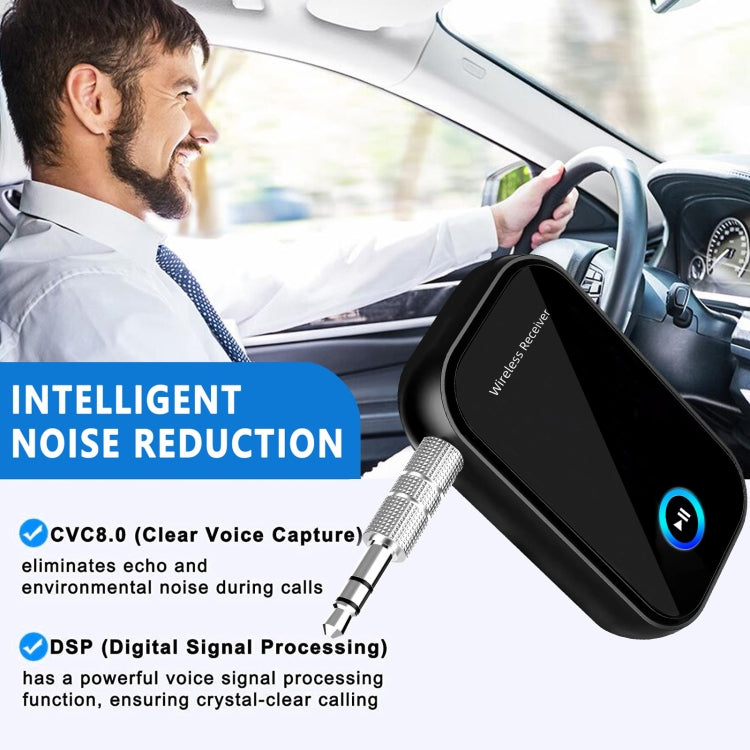 Bluetooth 5.0 Car Audio Receiver with 3.5mm Converter
