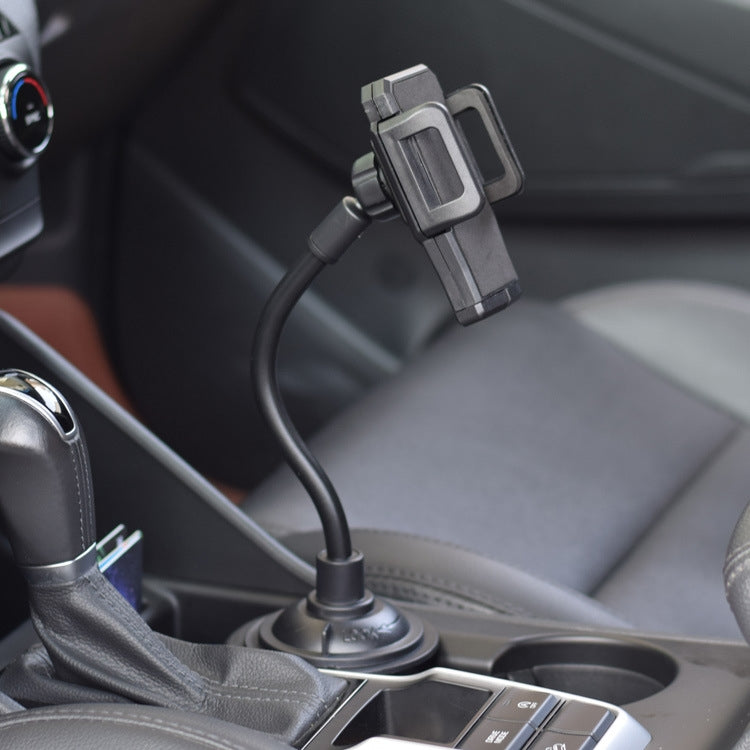 Supporto per bicchiere d'acqua interno per auto Staffa universale per navigazione Staffa per tubo lungo, Navigation Long Hose Bracket