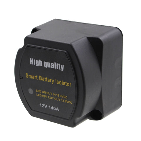 Relè sensibile alla tensione del sistema a doppia batteria per auto da spiaggia per auto fuoristrada da 12 V 140 A, 12V 140A