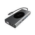13-in-1 Type-C Docking Station with Wireless Charging Hub