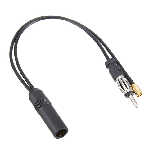 Cavo adaptateur pour antenne DAB + FM universel pour auto de 30 cm, câble adaptateur d'antenne DAB + FM