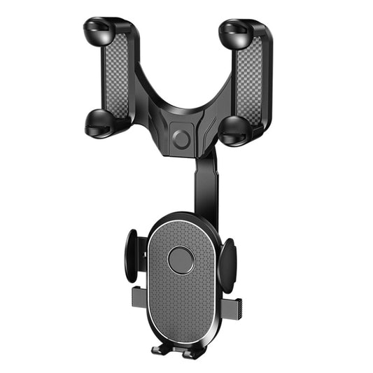 Supporto per telefono da auto per specchietto retrovisore a scatto, Mirror Car Phone Holder