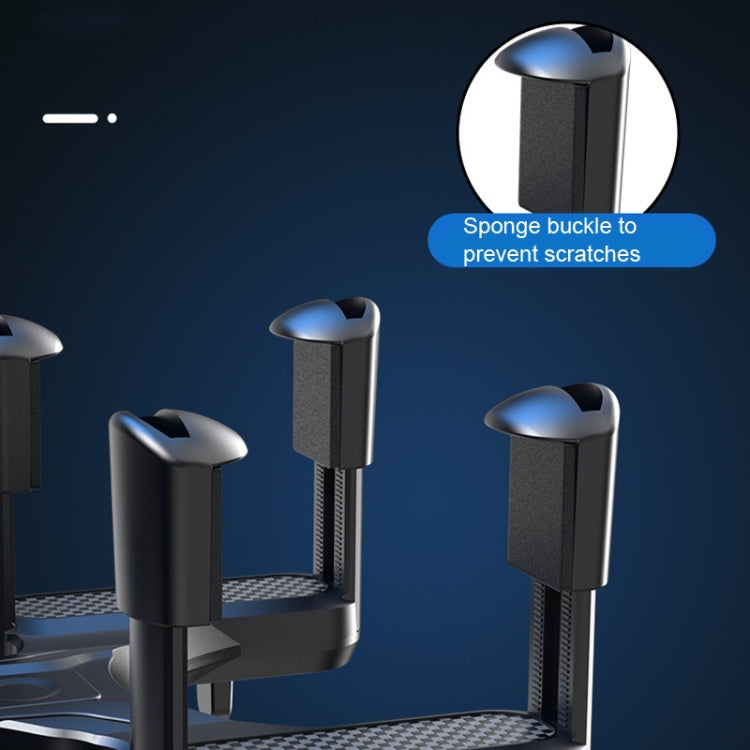 Supporto per telefono da auto per specchietto retrovisore a scatto, Mirror Car Phone Holder