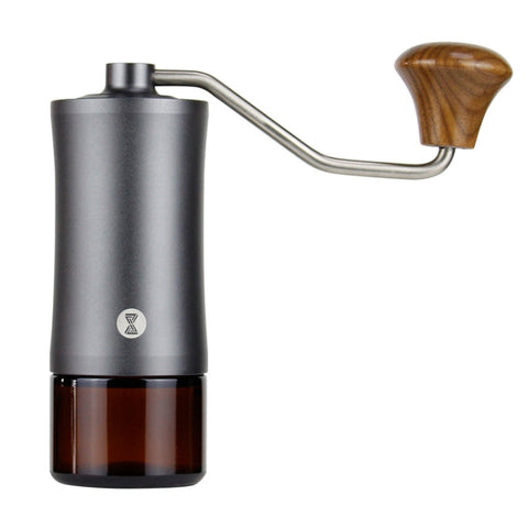 Smerigliatrice manuale per chicchi di caffè a manovella a doppio albero con anima in acciaio inossidabile, Manual Stainless Steel