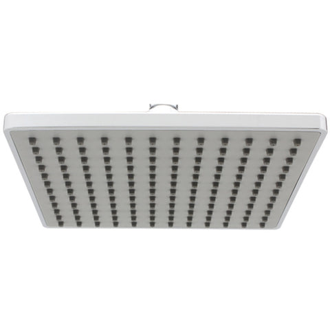 Soffione doccia superiore placcato quadrato da 8 pollici per bagno, 8 inch