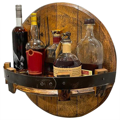 Scaffale portaoggetti per espositore per vino in legno a parete, Wall-mounted Wine Rack