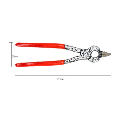 Pinze per la produzione di bagagli in pelle Pinze piatte per utensili fai-da-te fatti a mano, Flat Pliers