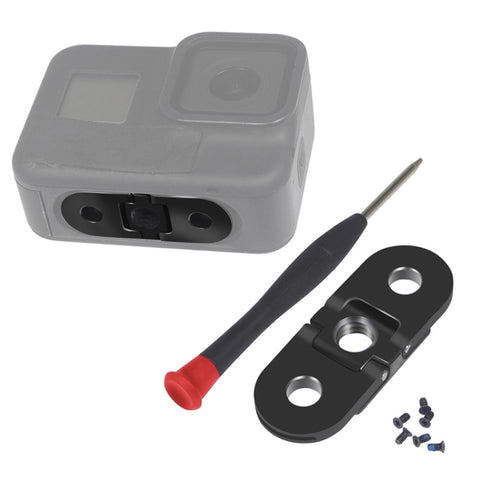 Base magnetica pieghevole in metallo per GoPro HERO10, HERO9, HERO8 e