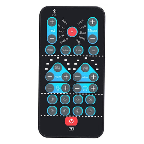 M10 Mobile Computer Sound Card Mini Voice Changer K Song Recording Bluetooth Voice Changer, M10