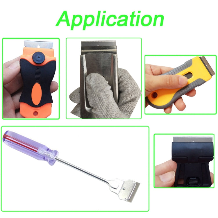 100 PCS A25 Car Film Application Tool with Stainless Steel