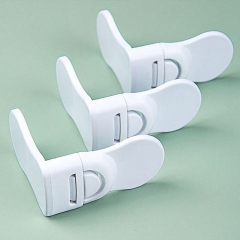10 pezzi Blocco di sicurezza per bambini Blocco di protezione per le mani anti-pizzico per bambini, Right Angle