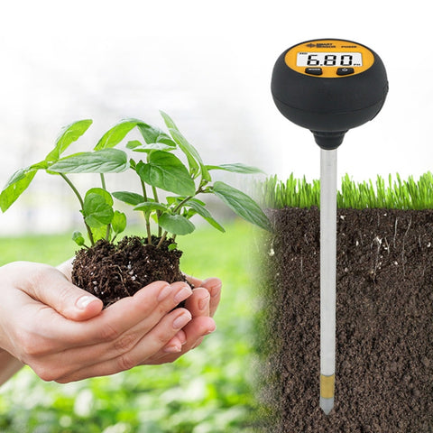 Smart Sensor PH 328 Misuratore di acidità del suolo Fertilizzante Rilevatore di umidità dei nutrienti